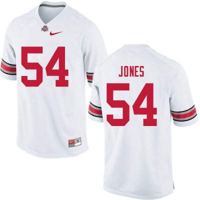 Men's Ohio State Buckeyes #54 Matthew Jones White Nike NCAA College Football Jersey Lightweight CBR7644RO